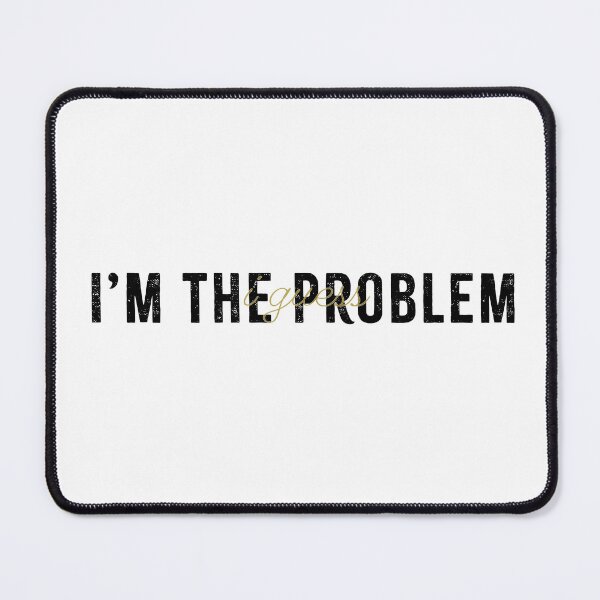 Item preview, I'm The Problem Morgan Wallen - Black designed and sold by amarillomae.