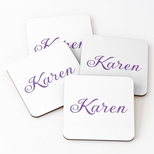 Item preview, Karen Name Girl Purple designed and sold by Monika Howarth.