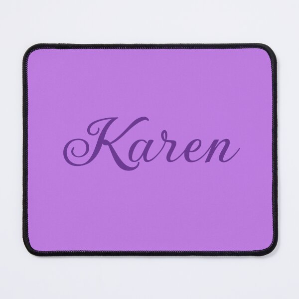 Item preview, Karen Name Girl Purple designed and sold by Monika Howarth.