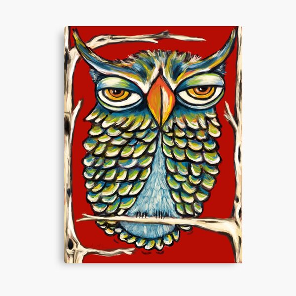Zero Hoots Given Canvas Print
