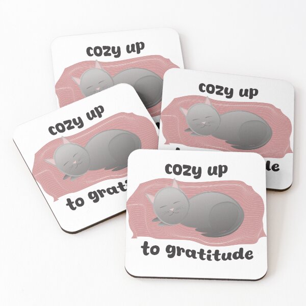 Item preview, Cozy up to gratitude designed and sold by FlyfolkDesign.