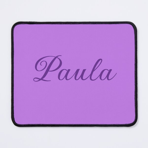 Item preview, Paula Name Girl Purple designed and sold by Monika Howarth.