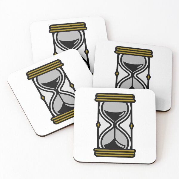 Item preview, Gold and Silver Hourglass Time Symbol designed and sold by theartfulaspie.