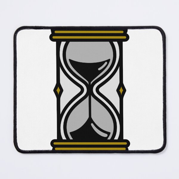 Item preview, Gold and Silver Hourglass Time Symbol designed and sold by theartfulaspie.