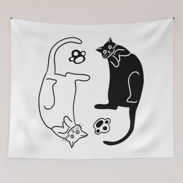 Item preview, Gato Yinyang designed and sold by leviosalu.