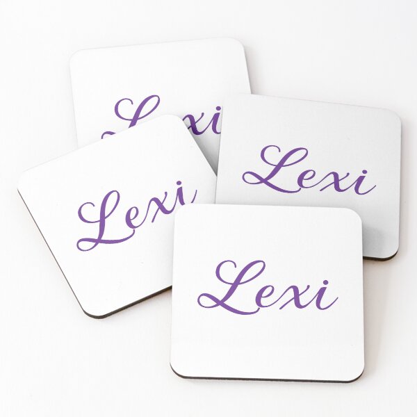 Item preview, Lexi Name Girl Purple designed and sold by Monika Howarth.