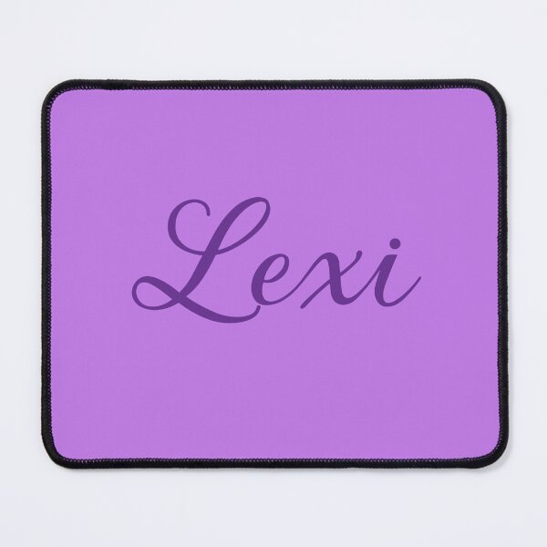 Item preview, Lexi Name Girl Purple designed and sold by Monika Howarth.