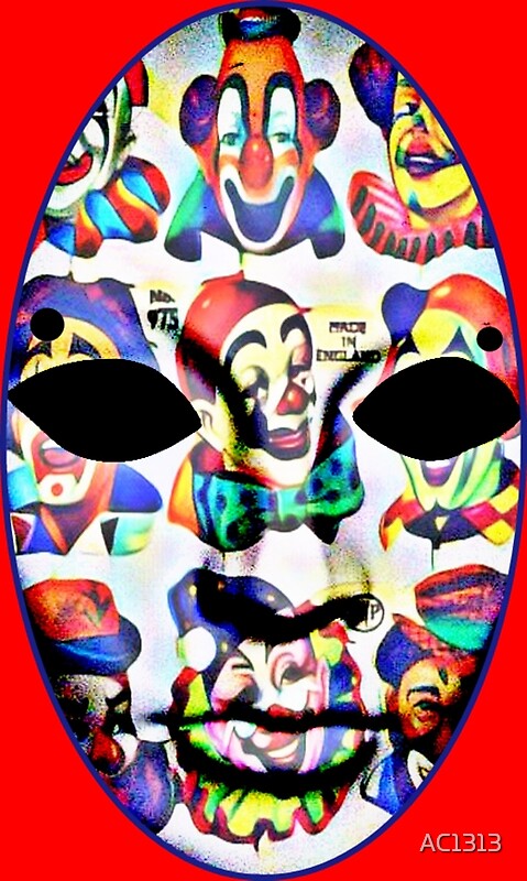 "Clowns Mask" by AC1313 | Redbubble