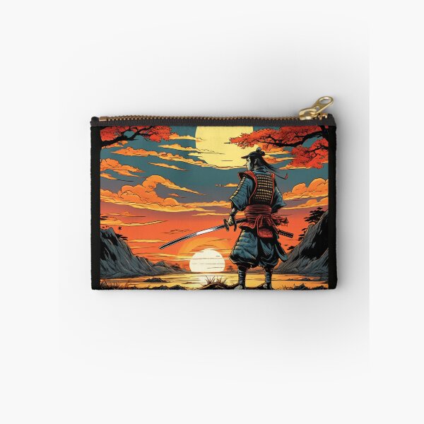 Item preview, Samurai Warrior Holds his Sword Watching the Sunset designed and sold by Niko Pantele.