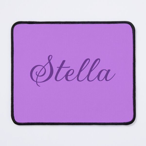 Item preview, Stella Name Girl Purple designed and sold by Monika Howarth.