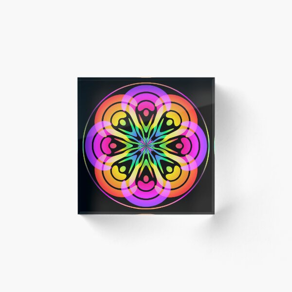 Item preview, abstract overlapping pink and orange design designed and sold by chambergambit.