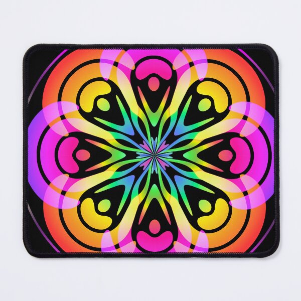 Item preview, abstract overlapping pink and orange design designed and sold by chambergambit.