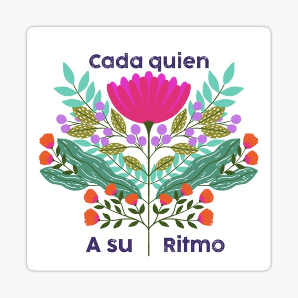 Item preview, Cada quien a su ritmo designed and sold by Disena-TE.