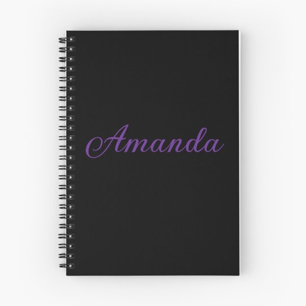 Item preview, Amanda Name Girl Purple designed and sold by Monika Howarth.
