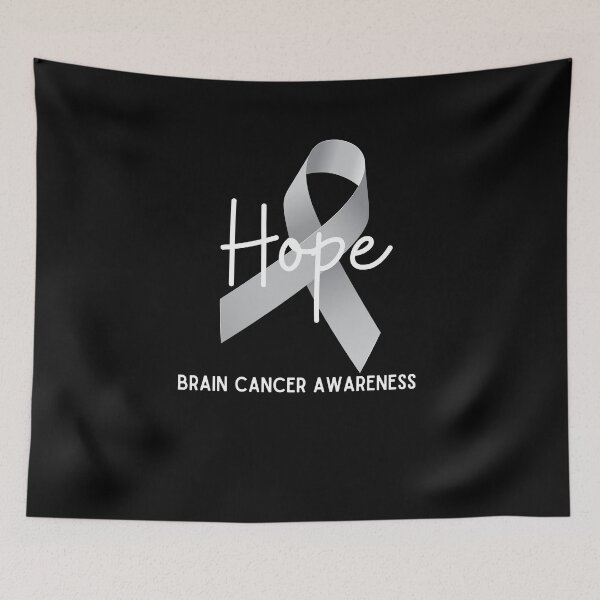 Item preview, Brain Cancer Hope Ribbon designed and sold by awarenessandu2.