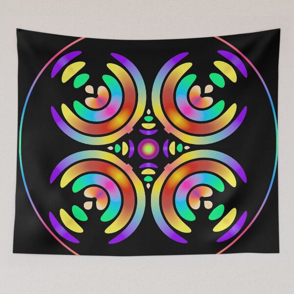 Item preview, circle of rainbow arches designed and sold by chambergambit.