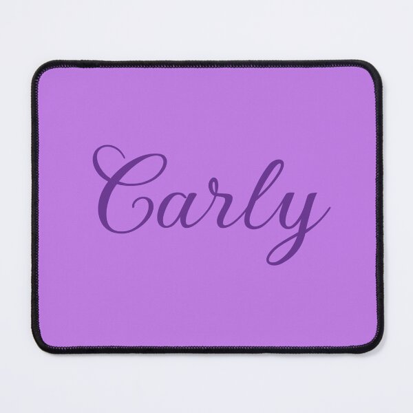 Item preview, Carly Name Girl Purple designed and sold by Monika Howarth.