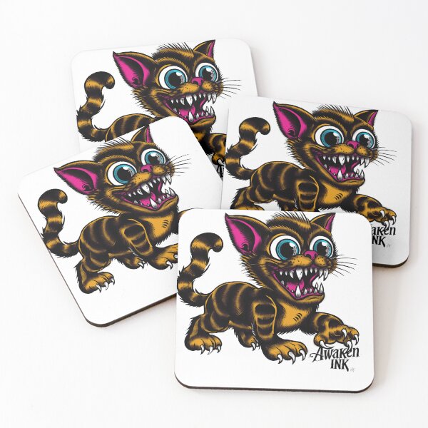 Item preview, Awaken ink tattoo bad kitty  designed and sold by Awakenink.