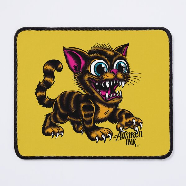 Item preview, Awaken ink tattoo bad kitty designed and sold by Awakenink.