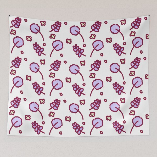 Item preview, Cute Doodly Alliums & Lilacs with Stars designed and sold by Whimsy by Fifi.