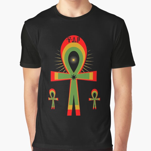Item preview, Egyptian Ankh Cross T-shirt designed and sold by Rahimseven.