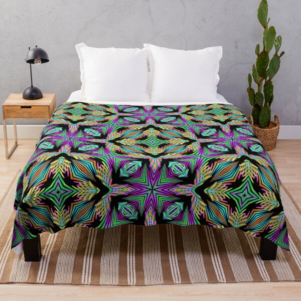 Item preview, colorful overlapping fan pattern designed and sold by chambergambit.