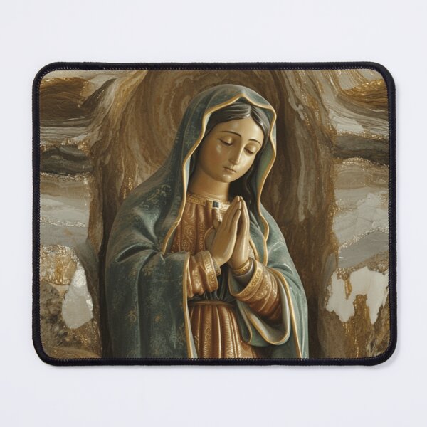 Item preview, Our Lady of Guadalupe in Gilded Grotto – Catholic Art designed and sold by Nicholas Panek.