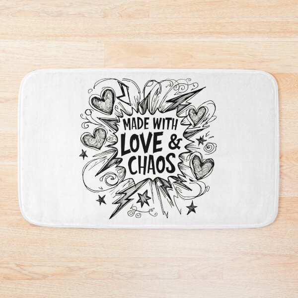 Item preview, Made with Love & Chaos – Hand-Drawn Artistic Design designed and sold by CoachCreates.