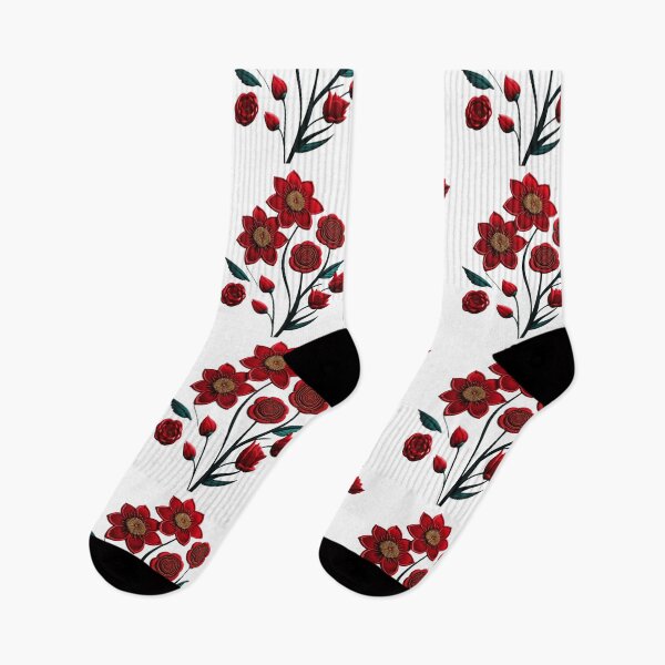 Item preview, Red floral bouquet  designed and sold by Roxburylane.