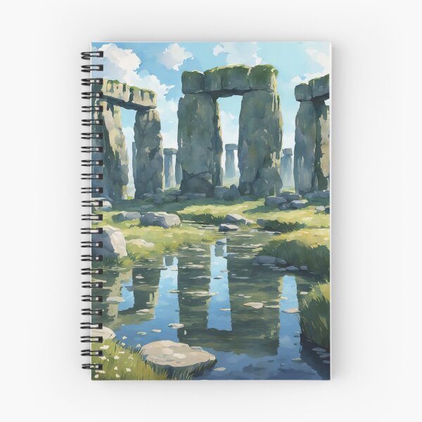 Item preview, Stonehenge Painting Style designed and sold by Gabriela McDaniel.