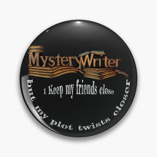 Item preview, Mystery writer graphic design designed and sold by JennyFinns.