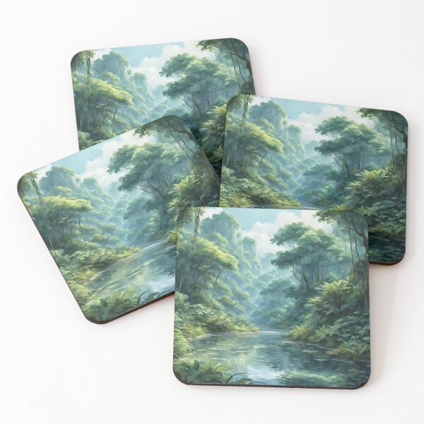 Item preview, Jungle River Painting Style designed and sold by Gabriela McDaniel.