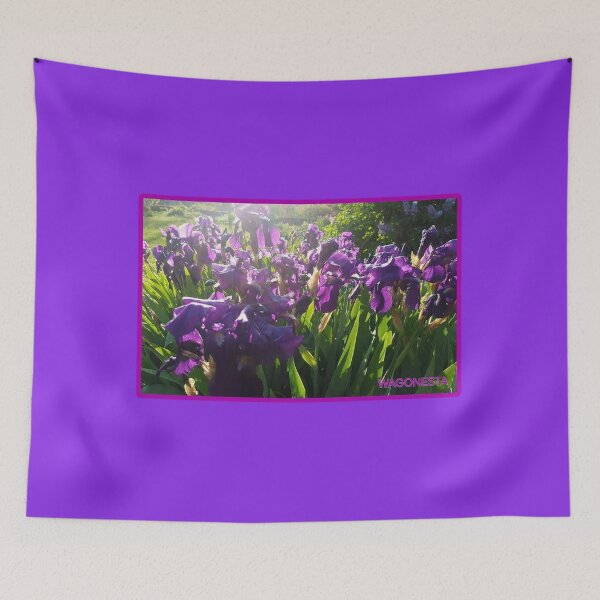 Item preview, Floral Field of Iris by Wagonesta  designed and sold by Wagonesta.