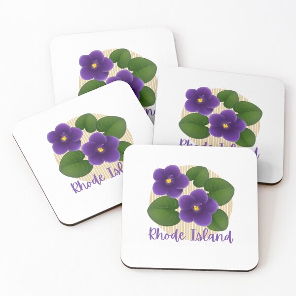 Item preview, Rhode Island State Flower Violet Classic T-shirt Sticker designed and sold by ThinkNature!.