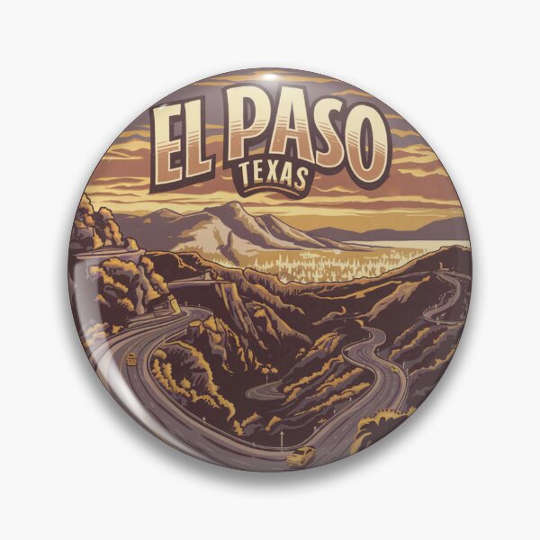 Item preview, El Paso, Texas | Mountain Road Serenity designed and sold by CircinusStore.