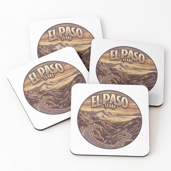Item preview, El Paso, Texas | Mountain Road Serenity designed and sold by CircinusStore.