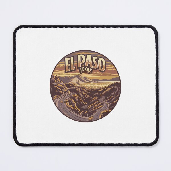 Item preview, El Paso, Texas | Mountain Road Serenity designed and sold by CircinusStore.