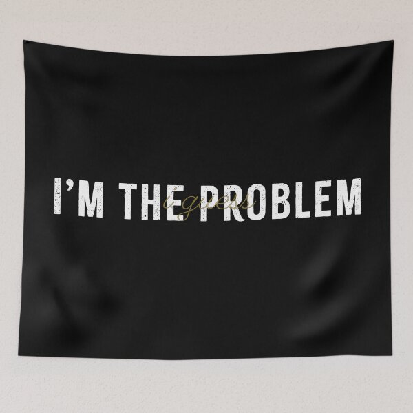 Item preview, I'm The Problem Morgan Wallen - White designed and sold by amarillomae.
