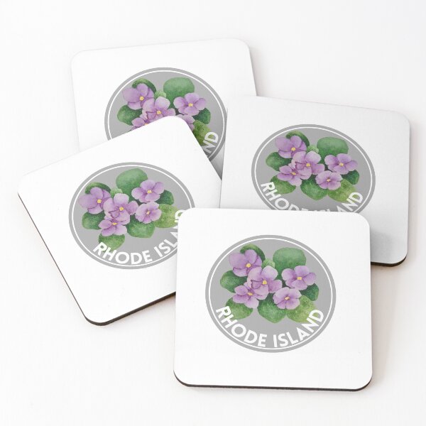 Item preview, Rhode Island State Flower Violet Classic T-shirt Sticker designed and sold by ThinkNature!.