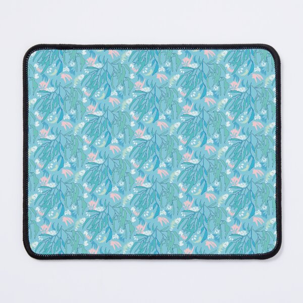 Item preview, Australian Eucalyptus Flowering Gum blue green pink designed and sold by blueidesign.