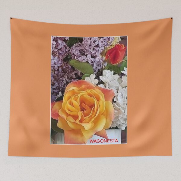 Aperçu de l'œuvre Bouquet floral de roses par Wagonesta créée et vendue par Wagonesta.