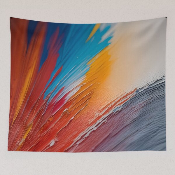 Item preview, Colorful Paintbrush Close-Up designed and sold by iMaheLusion Digital Prints.