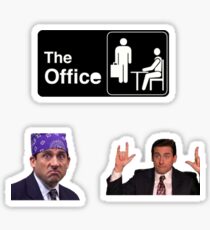 the office micheal scott Sticker