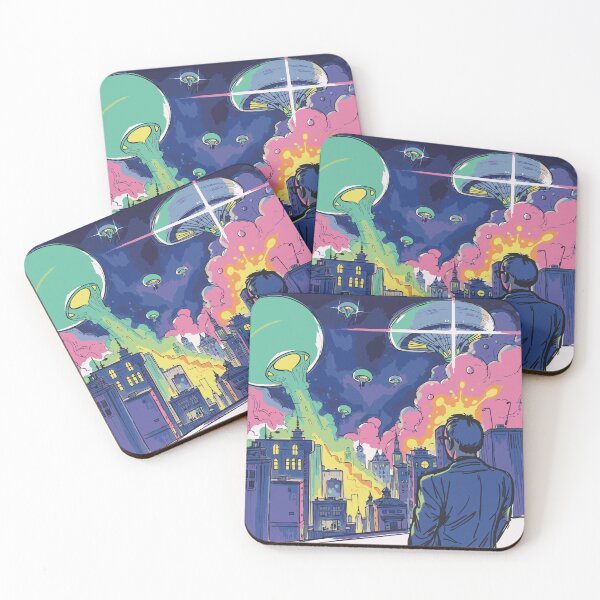Item preview, D Cosmic Invasion designed and sold by Borbulhastudio.