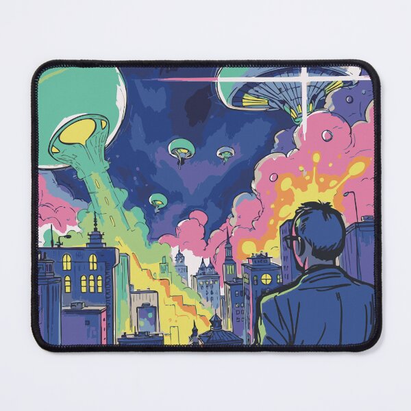 Item preview, D Cosmic Invasion designed and sold by Borbulhastudio.