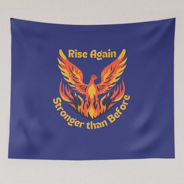 Item preview, Rise Again  designed and sold by LevelUpYourMotivation.