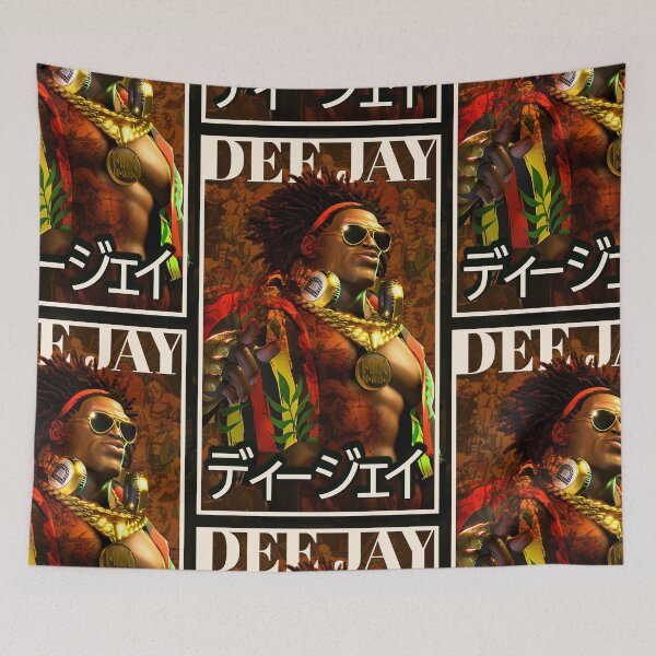 Item preview, Dee Jay Arcade Retro Street Fighter Gaming Art designed and sold by Back2Collage.