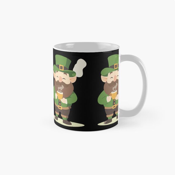Item preview, Leprechaun With A Golden Coffee Cup Of Magical Beans	 designed and sold by FWLKIT.