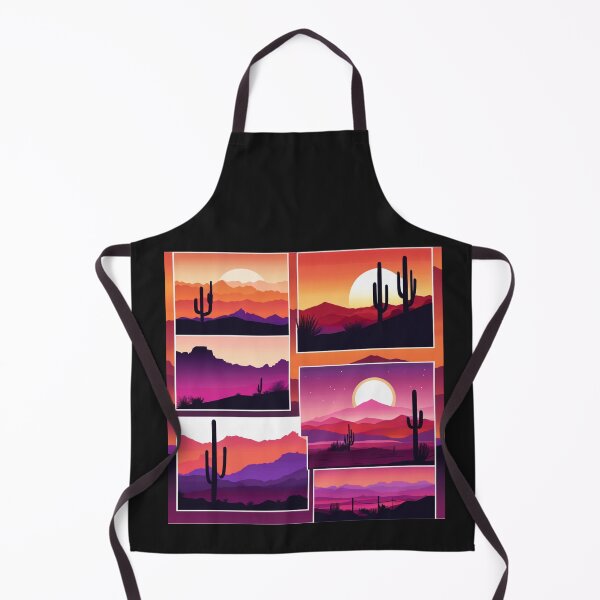 Item preview, Colorful Southwest Sunset and Cacti designed and sold by Niko Pantele.