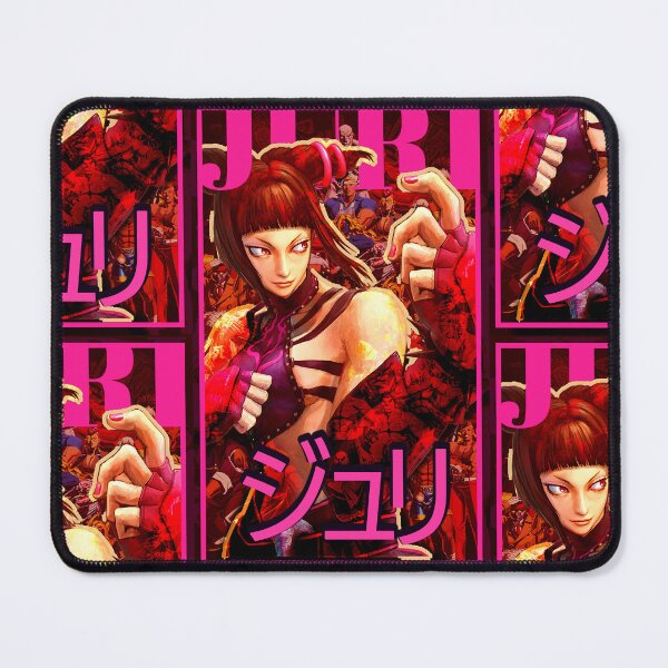 Item preview, Juri Arcade Retro Street Fighter Gaming Art designed and sold by Back2Collage.
